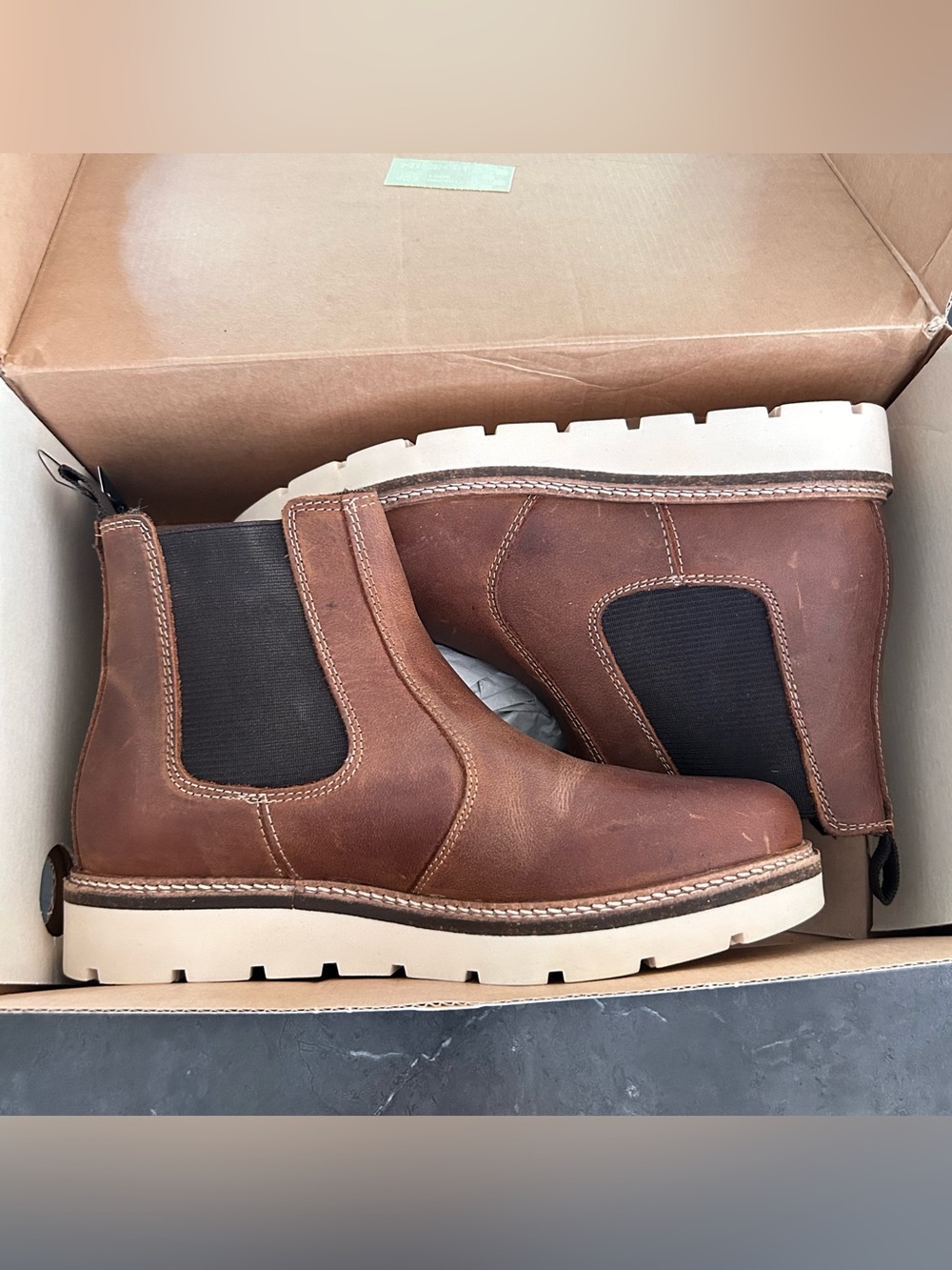 Brown boots